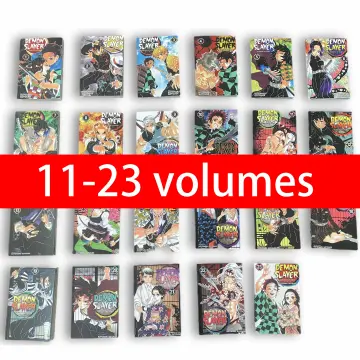 Demon Slayer Kimetsu no Yaiba Vol.1-23 Complete set Japanese Manga comic  book