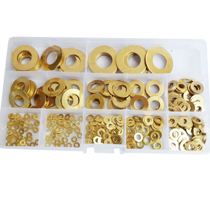 brass-flat-washer-metal-plain-meson-seal-gasket-set-assortment-kit-m2-m2-5-m3-m4-m5-m6-m8-m10-m12-m14