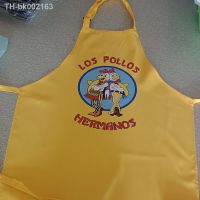 ▥◑ Breaking Bad LOS POLLOS Hermanos Apron Grill Kitchen Chef Apron Professional for BBQ Baking Adjustable