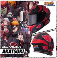 AKATSUKI (แสงอุษา) หมวกกันน็อค Bilmola | Naruto [Limited Edition]  ของแท้ 100% ไซส์ L XL