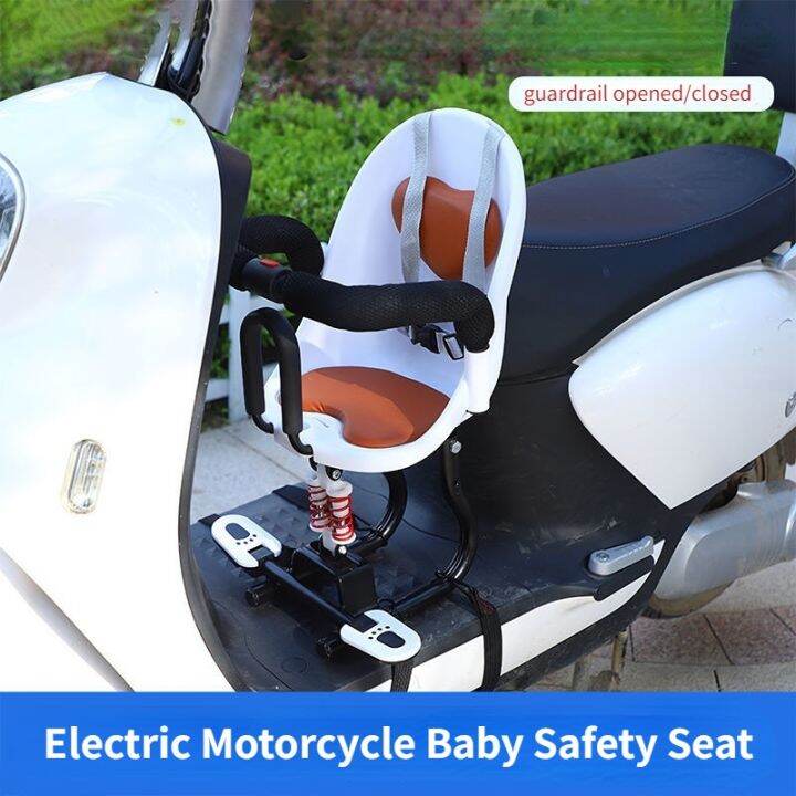 Electric Motorcycle Child Safety Seat Electric Bike Front Baby Seat