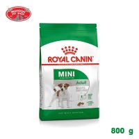 ? { ส่งฟรี } ?  Royal Canin Mini Adult 800 g สำหรับสุนัขโตพันธุ์เล็กอายุ 10 เดือน ถึง 8 ปี  บริการเก็บเงินปลายทาง