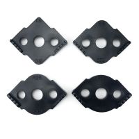 4Pcs Woodworking Router Corner Radius Templates Jig R5 to R40 Routing Curved Corners Milling Circular Radian