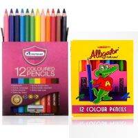 12 short size color Pencil สีไม้ 12 สี แท่งสั้น *ราคาต่อกล่อง*