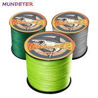 MUNDETER 4 Strands Saltwater/Freshwater 100% PE Fishing Line 300M Japanese Multifilament Wire Carp Pesca PE Line