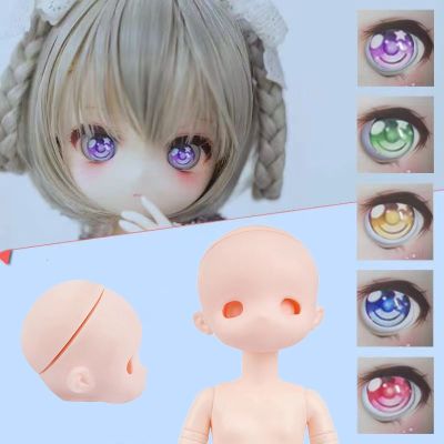 DIY 30cm Doll Makeup Doll 2D Doll Anime Face Doll Head or Whole Doll Lol Doll Beautiful Girl Doll Toy Gift (Head Can Be Opened)