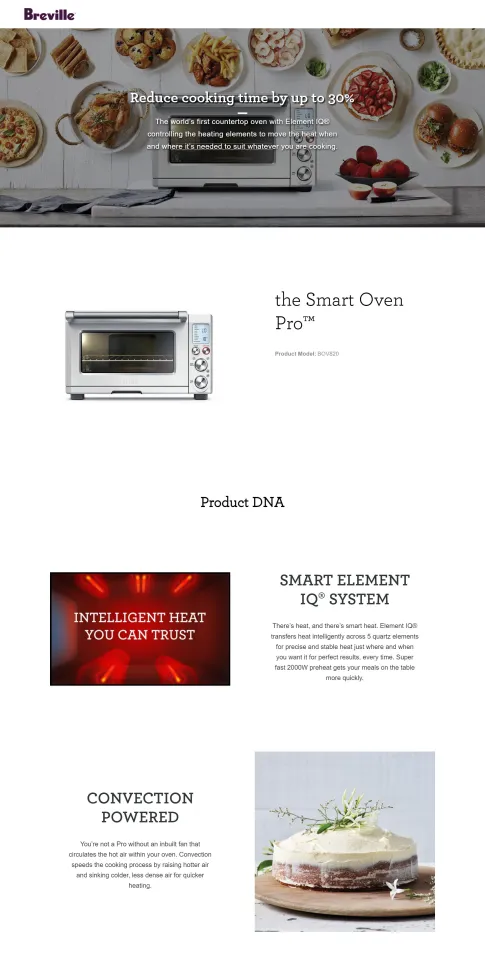 breville smart oven pro with element iq