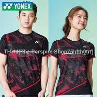 ✣☸☇ baju raya 2022 badminton shirt jersey YY Sports Suit Air Volleyball Running Wear Couple Short-Sleeve