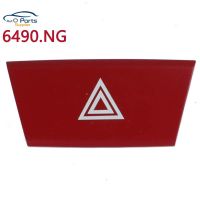 New 6490.NG 6490NG Warning Hazard Emergency Light Switch Button for Toyota Aygo Mk1 Peugeot 107 Citroen C1 6554.KW 6554KW