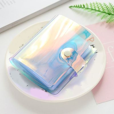 【CW】㍿℗✣  36 Cards Card Holder tarjetero Transparent Credential Wallet Business mujer