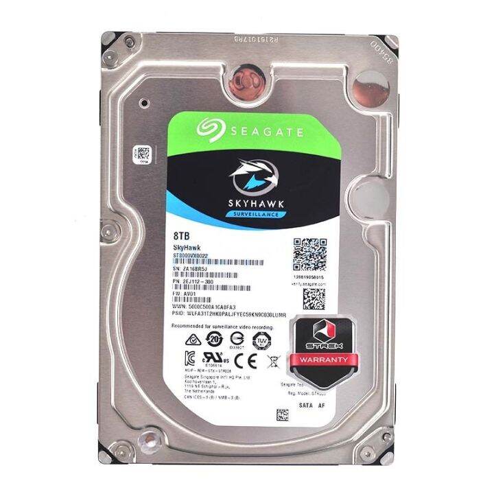 2024 SEAGATE HARD DISK SKYHAWK 8TB - ST8000VX0022 | Lazada.co.th
