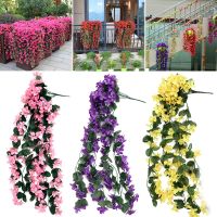 Artificial Flowers Hanging Vine Indoor Balcony Garden Outdoor Bride Wedding Decoration