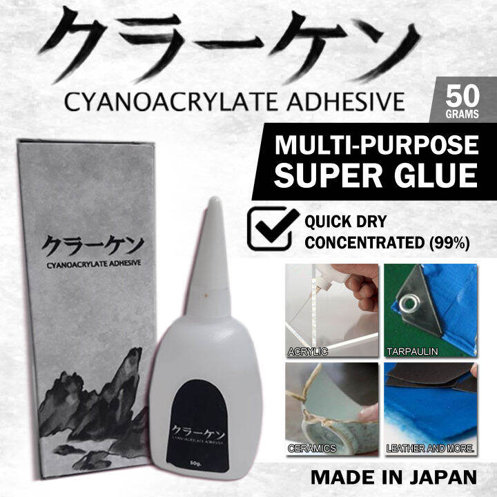 CYANOACRYLATE ADHESIVE MULTI PURPOSE SUPER GLUE ACRYLIC GLUE Lazada PH