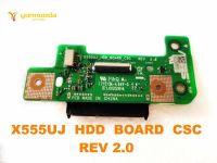 Original for ASUS X555UJ HDD BOARD CSC REV 2.0 tested good free shipping