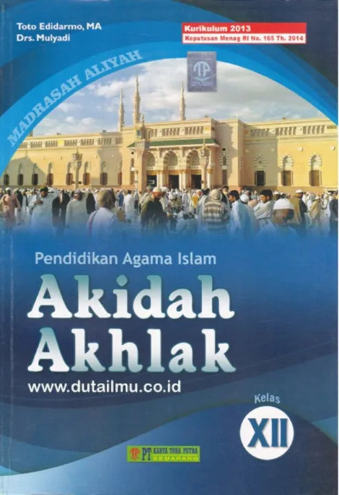 Buku Siswa Kelas 12 MA Al Quran Hadis Qurdis - Toha Putra Edisi Lama ...