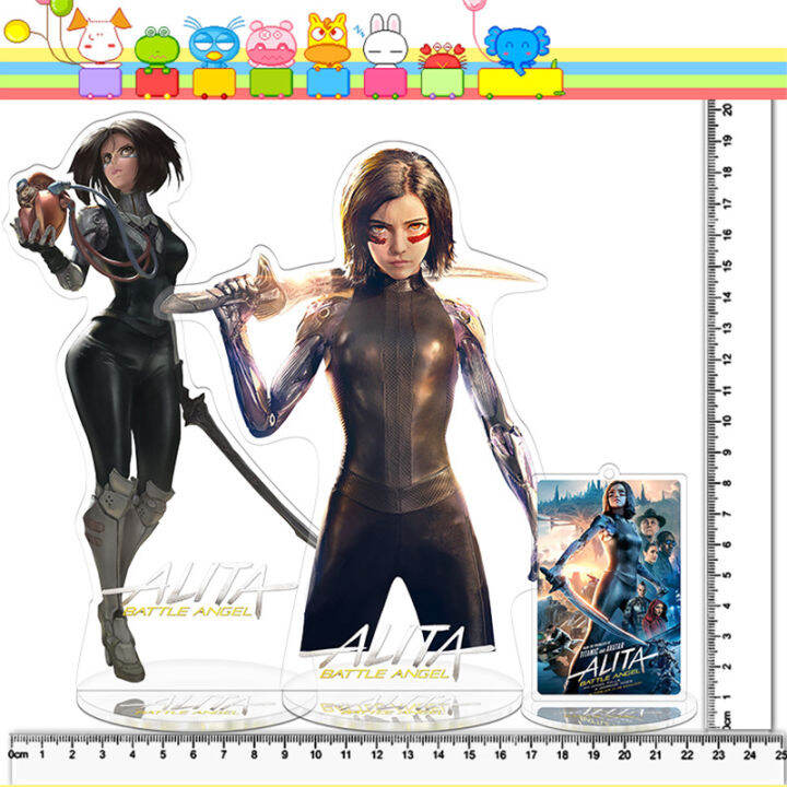 alita-movie-new-battle-angel-acrylic-model-stand-figure-toy-toys-decor-desk