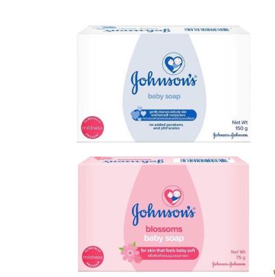 Johnsons Baby Soap 75gx4/Blossoms สบู่เด็กจอห์นสัน เบบี้ โซน