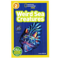 English original picture book National Geographic Kids Level 2: Weird sea creations national geographic classification reading childrens Popular Science Encyclopedia English childrens book