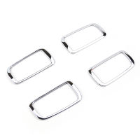 For Mitsubishi Outlander 2014 2015 2016 2017 2018 2019 Chrome Inner Door Handle Catch Cover Bowl Cup Trim Decoration Car Styling