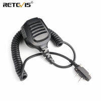 Retevis ลำโพงไมโครโฟนสำหรับ RA89เครื่องส่งรับวิทยุ IP54กันน้ำมือถือลำโพงไมค์ออกแบบมาสำหรับ RA89แฮมวิทยุ