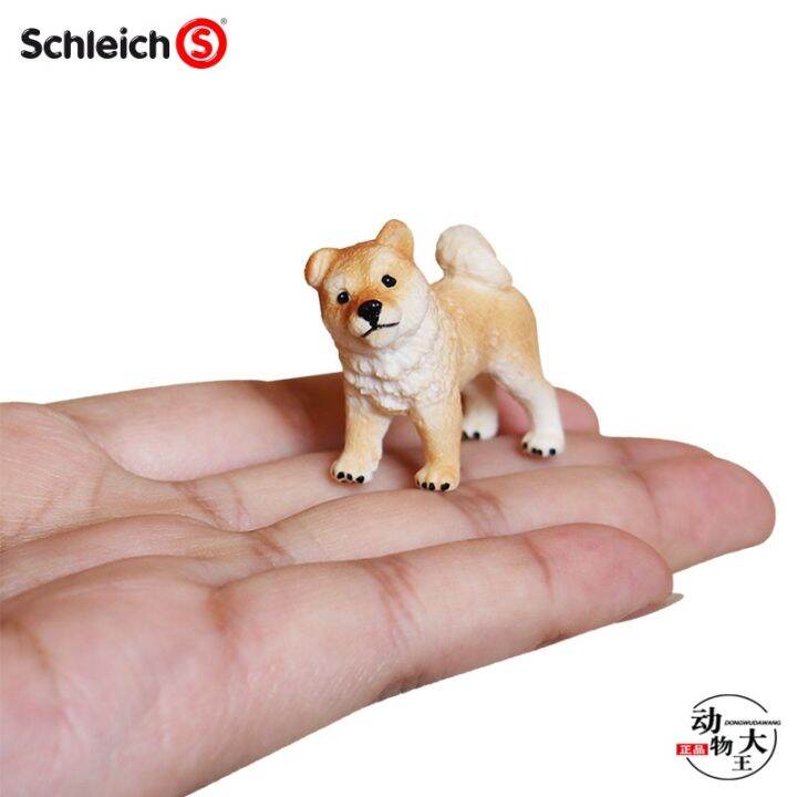 german-schleich-sile-japan-akita-dog-shiba-inu-pastoral-dog-farm-animal-model-simulation-toy