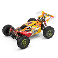 Wltoys ของเล่นแบตเตอรี่การแข่งขันความเร็วสูง1/14 2.4G 4WD โมเดลรถ75 Km/h รถ RC ไร้แปรงสำหรับเป็นของขวัญเด็ก