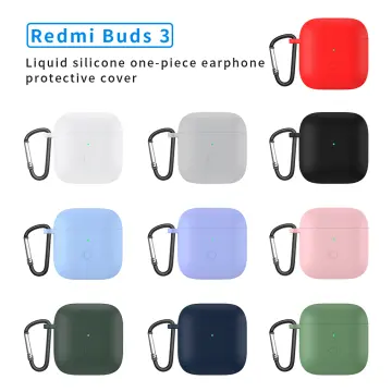 Bluetooth Earphone Protective Case Liquid Silicone Cover For Redmi Buds 3  Lite