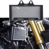 Ultrasupplier Black Aluminum Mesh Radiator Guard Cover Grille Oil Cooler Bezel Protector For BMW R Nine T R9T 2014 2015 2016 2017 2018 2019