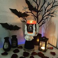 Witch Hand Candlestick - Halloween Palm Candle Holder,candle Holder Gothic Decor Halloween Decorations For Home Decor Supplies