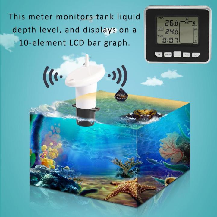ultrasonic-water-tank-liquid-depth-level-meter-sensor-with-lcd-display