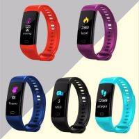 ✔ 1 Pc/Pack Heart Rate Monitor Sport Fitness Waterproof Dustproof Colorful LCD Touch-Screen Smart Wristband for Health