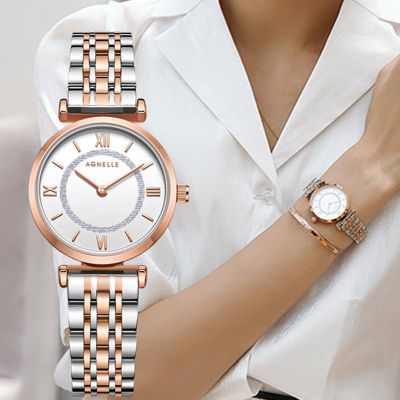 Rose Gold Watch Women Watches Ladies Creative Steel Womens Bracelet Watches Female Waterproof Clock Relogio Feminino