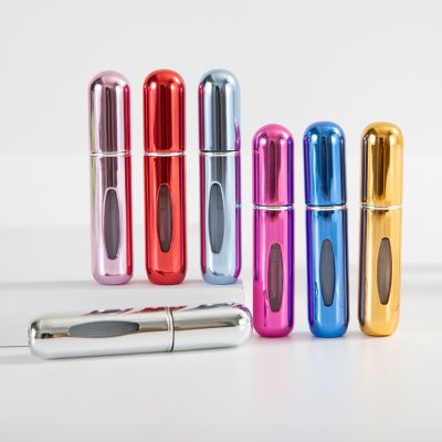 ☊❡❈ 1Pcs 5ml Bottom Filled Perfume Bottle Cosmetics Sub-Bottling Atomizer Portable Refillable Spray Empty Container Bottle