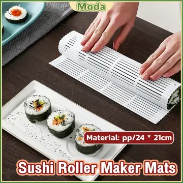 Portable Sushi Roll Maker Making Kit Mold Sushezi Rice Roller Mould Kitchen