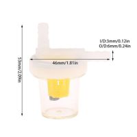 ตัวกรองน้ำมันปิโตรเลียมมอเตอร์ไซค์6มม. 6มม. 1ชิ้นใสใช้ได้กับมอเตอร์ไซค์ทุกประเภทโดยใช้สายน้ำมันอุปกรณ์เสริมมอเตอร์ไซค์