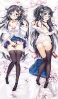 Dakimakura อะนิเมะปลอกหมอน Lin Apricot ปลอกหมอนฮาโลวีนตกแต่งคริสต์มาส 2023