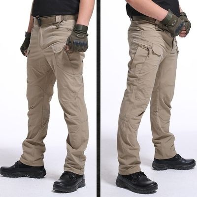 City Military Tactical Pants Men Combat Cargo Trousers Multi-pocket Waterproof Pant Casual Training Overalls Clothing Hiking TCP0001