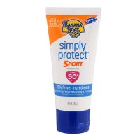 [Mega Sale] Free delivery จัดส่งฟรี Banana Boat Simply Protect Sport Sunscreen Lotion SPF50 90ml. Cash on delivery เก็บเงินปลายทาง