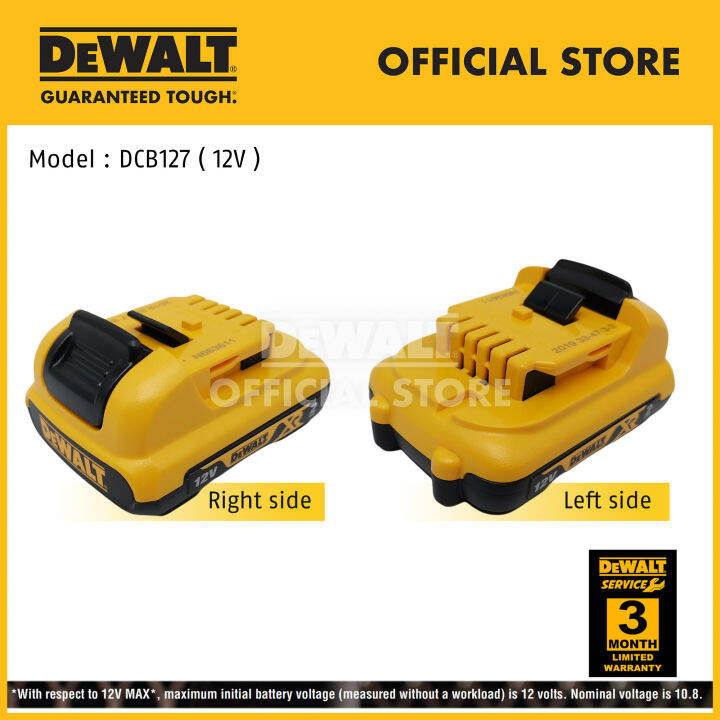 Dewalt DCB127-XJ 12V 2.0 Ah Li-Ion Battery Pack, 1pc ( DCB127 ) | Lazada