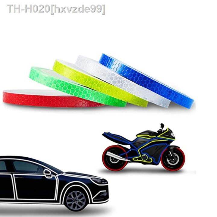 ☂ Safety Tapes Warning Strip SelfAdhesive DIY Decoration Bicycle Wheel Rim Light Reflective