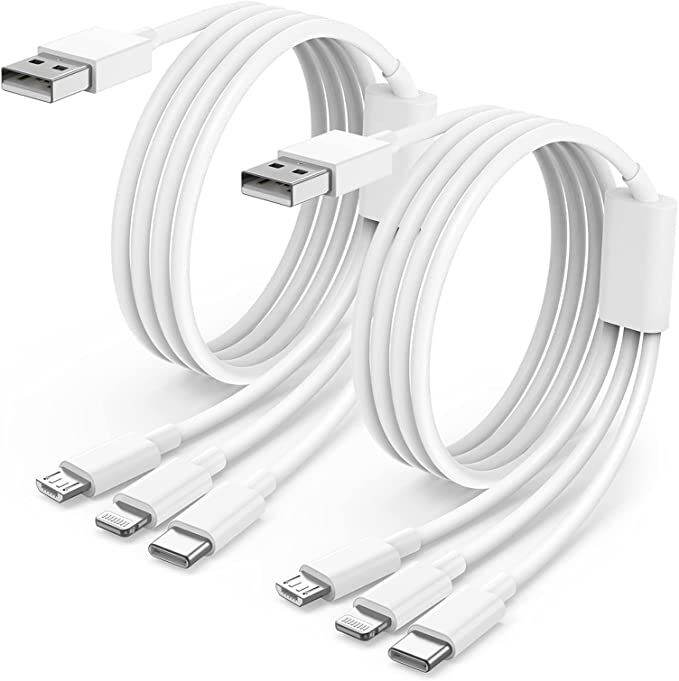 Hontinga Charger 3 In 1 Set Fast Charger USB Charging Cable Fast