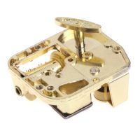 W3JA DIY Mechanical Musical Box Golden Movement Screws Castle In The Sky Key Gift