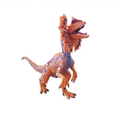Jurassic dinosaur toy plastic simulation animal model of double ridge dragon joint movable boy gift