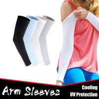 Summer Outdoor Arm Sleeves Running Sun UV Protection Hand Sleeve Cover Cooling Warmer for Golf Cycling Fishing