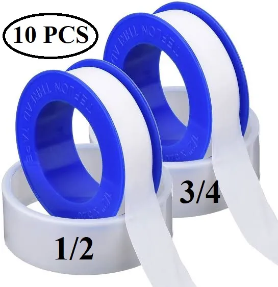 Teflon Tape 10 Meters ( 1/2, 3/4 ) 10 PCS Lazada PH