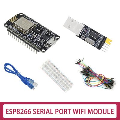 ESP-12E ESP8266 CP2102 Development Board +USB to Serial Port Module+Bread Board+65 Jumper+USB Cable
