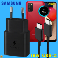 ที่ชาร์จ Samsung 15W Usb-C (Eu) ซัมซุง A02s หัวชาร์จ สายชาร์จ Type-C Adaptive Fast Charging การชาร์จด่วนแบบพิเศษ