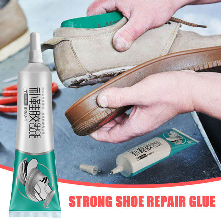 TEOYAFLY Shoe Glue - 2oz Slow-Drying Waterproof Sole Repair Adhesive