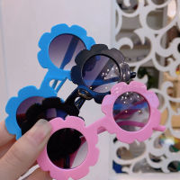 【cw】New Kids Sunglasses Children Round Flower Sunglasses Girls Boys Baby Sport Shades Glasses UV400 Outdoor Sun Protection Eyewear 【hot】