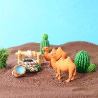 CAMEL Desert แคคตัสดอกไม้สระว่ายน้ำเครื่องประดับตุ๊กตาบ้านแก้ว Miniature CRAFT Garden Fairy ตกแต่งอุปกรณ์เสริม DIY-gnxfnxfhnxfnxff